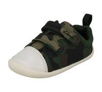 Ragazzi Bambini Clarks Pre-camminata Gancio & Ciclo Scarpe Cinghia' Roamer Craft
