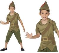 Ragazzi Bambini Costume da Robin Hood Bambini Libro Giorno Completo Da Smiffys