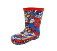 Ragazzi Bambini Ragazze Spiderman Wellington Stivali da Pioggia