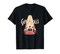 Ragazzi Bambole Retro New York Theatre Musicals Theatre Broadway Maglietta