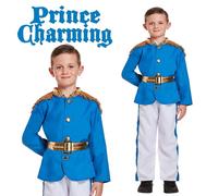 Ragazzi Bello Principe Azzurro World Libro Giorno Costume Adatto Per Età 4-12