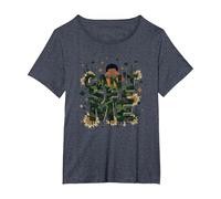 Ragazzi Camo Cant See Me Giocoso Nascondere e Cercare Avventura Maglietta, Donna Plus-Size, Pervinca, 1X