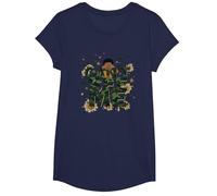 Ragazzi Camo Cant See Me Giocoso Nascondere e Cercare Avventura Maglietta, Ragazze, Navy, L