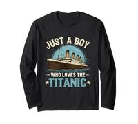 Ragazzi Che Amano Il Titanic RMS Maglia a Manica