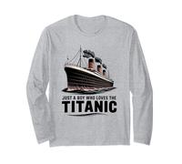 Ragazzi Che Amano Il Titanic RMS Maglia a Manica