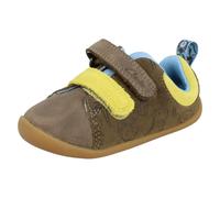 Ragazzi Clarks Camoscio Dino Stampa Morbido Primo Passeggio Scarpe' Roamer Roar