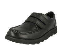 Ragazzi Clarks Chiusura a Strappo Scarpe Eleganti Corona Tate