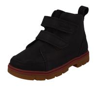 Ragazzi Clarks Colletto Imbottito Stivali Caviglia - Lorcam Hi K