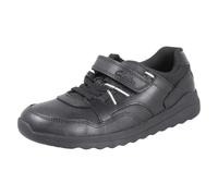 Ragazzi Clarks Pelle Calcio Ispirato Scuola Scarpe con Ciondolo - Daze Kick