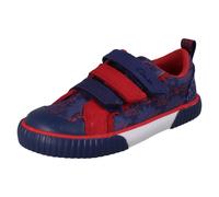Ragazzi Clarks Playprints Gancio E Anello Macchina Lavabili Tela - Peffetto Tri