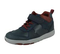 Ragazzi Clarks Rex Park K Casual Scarpe da Ginnastica Alte