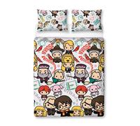 Ragazzi Doppio Copripiumino Set 2 IN 1 Reversibile - Avengers Auto Star Wars +