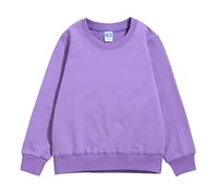 Ragazzi Felpe Senza Cappuccio Felpa Leggera da Bambino Stampa Regular Fit in Cotone Sweatshirt Calda per Sportswear Girocollo Sport Casual Tutti I Giorni Usura