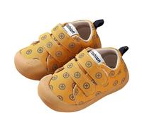 Ragazzi foderati da ragazzi' Soft Sole Casual Shoes Spring Summer New Baby Function Shoes Boys' Walking Shoes Stivali invernali da ragazza 39, giallo., 20 EU