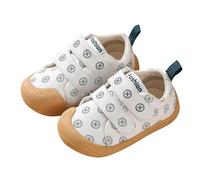 Ragazzi foderati da ragazzi' Soft Sole Casual Shoes Spring Summer New Baby Function Shoes Boys' Walking Shoes Stivali invernali da ragazza 39, bianco, 22 EU