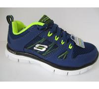 Ragazzi Skechers Lacci Casual da Ginnastica Elastico Vantaggio 95521