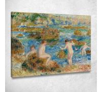 Ragazzi Nudi Tra Le Rocce Di Guernsey Pierre-Auguste Renoir, par236 quadro stamp
