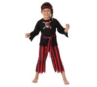 Ragazzi Pirata Costume Bambini Libro Giorno Pirati Caraibi Vestito