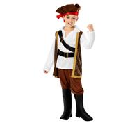 Ragazzi Pirata Costume Bambini Libro Giorno Pirati Caraibi Vestito