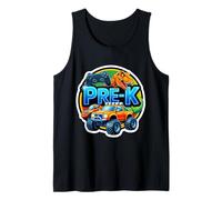 Ragazzi Pre-K Back To School Gaming Controller T-rex Truck Canotta