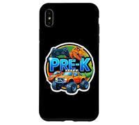 Ragazzi Pre-K Back To School Gaming Controller T-rex Truck Custodia per iPhone XS Max