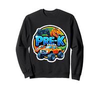 Ragazzi Pre-K Back To School Gaming Controller T-rex Truck Felpa