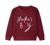 Ragazzi Ragazze Felpa con Cappuccio A Maniche Lunghe Super Morbida Maglione Invernale per Bambini Tops T-Shirt Stampa Ragazza Senza Natale Maschio e Femmina