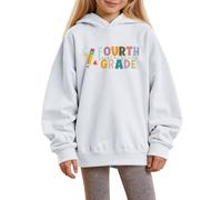 Ragazzi Ragazze Felpa con Cappuccio Bambine e Giacca Cerniera Maniche Lunghe Stampa Festiva per Cappotto Caldo Capispalla Maglione Cotone Top 3-12 Anni Invernale Bambina