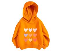 Ragazzi Ragazze Felpa con Cappuccio Top Sportivo Maglietta Maglione Natalizio Divertente Abbigliamento Bambini Autunno Winte Girocollo per Tutti i Giorni