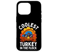 Ragazzi Ringraziamento Bambini Bambino Più cool Turchia nel gregge Custodia per iPhone 16 Pro