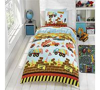 Ragazzi Singolo Copripiumino Set Letto - Mimetico Dinosauro Spazio Calcio +
