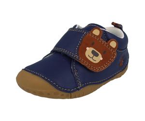 Ragazzi Startrite Scarpine Pre-Camminata Pelle con Orso Design Orso Abbraccio