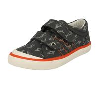 Ragazzi Startrite Shark Dettagliato Tela Scarpe' Onda '