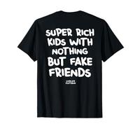 Ragazzi Super RICCHI X con NIENT'ALTRO Che Falsi Amici - Dichiarazione Maglietta