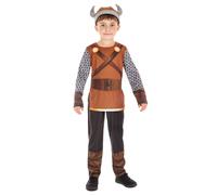 Ragazzi Viking Bambini Costume Saxon Warrior Storico Libro Settimana Giorno