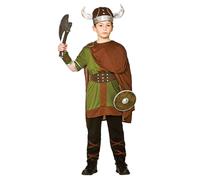 Ragazzi Viking Costume Guerriero Saxon Libro Giorno Storico Medievale
