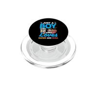 Ragazzo Che Ama Ramen E Boba Anime Style PopSockets PopGrip per MagSafe