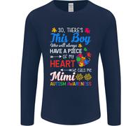 Ragazzo Chiamate Me Mimi Autism Consapevolezza Uomo Maniche