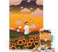 ragazzo dei fiori Puzzle da 1000 pezzi per adolescenti Giocattoli che creano dipendenza e sfidano l'intelligenza del cervello regali per amici e familiari 38x26cm