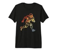 Ragazzo del Football Americano d'Epoca Maglietta Premium