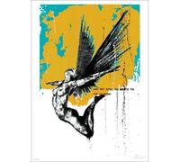 Ragazzo DENNING - Serigrafia originale ""Valutazione e sintesi"" 76x56 cm - 2020