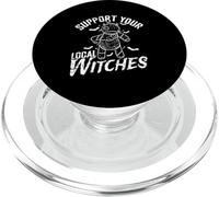 Ragazzo di Halloween Sostieni le tue streghe locali PopSockets PopGrip per MagSafe