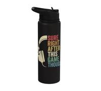 Ragazzo Gioco Certo Subito Dopo Questo Gioco Non Disturbare Gamer Boy Stainless Steel Insulated Water Bottle