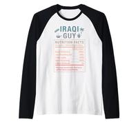 Ragazzo iracheno Uomini e Ragazzi orgogliosi con Radici irachene Maglia con Maniche Raglan