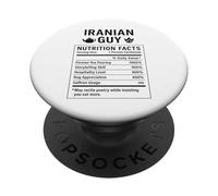 Ragazzo iraniano Uomini e ragazzi orgogliosi con radici iraniane PopSockets PopGrip Adesivo