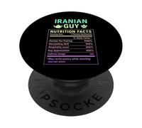 Ragazzo iraniano Uomini e ragazzi orgogliosi con radici iraniane PopSockets PopGrip Adesivo