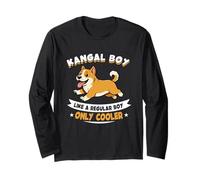 Ragazzo Kangal, Come Un Ragazzo Normale, Solo più Figo - Kangal Dog Maglia a Manica