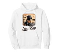 Ragazzo Locale Cane da Caccia Labrador Caccia All'anatra Felpa con Cappuccio