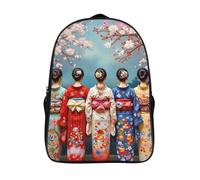 ragazzo ragazza scuola zaino kimono tracolla regolabile 3d stampato zainetti viaggio 2 scomparto ragazza giapponese traspirante zaini da viaggio-16，per adolescenti adulti per campeggio escursionismo