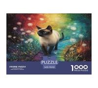 Ragdoll Cat 1000 Pezzi Puzzle Difficile Regalo Creativo Per Il Relax Per Adulti Confezione Di Alta Qualità Sfide Extra Divertenti Intrattenimento Creativo 70x50cm/1000pcs